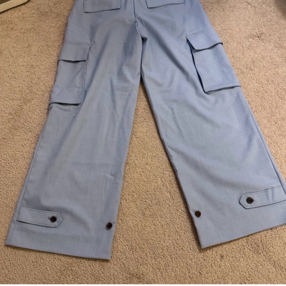 Banana Republic Light Blue Cargo Pants